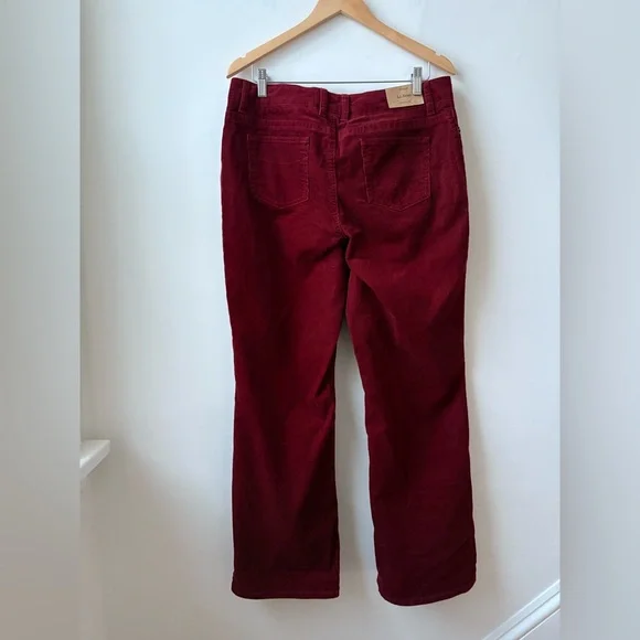 NWT L.L. Bean Favourite Fit Corduroy Pants - Picture 3 of 13